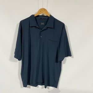 Nike golf tiger woods athletic dri-fit polo shirt